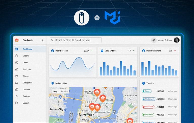 Finefoods Material UI Admin Panel